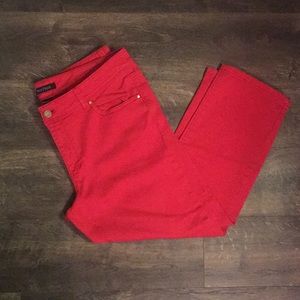 White House Black Market Slim Crop Jeans